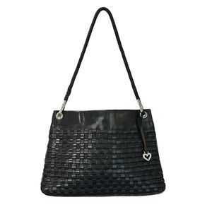 Brighton Leather Weave Shoulder Bag/Purse